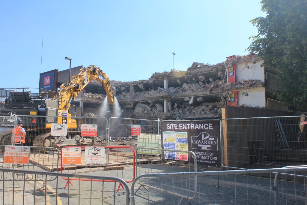 Front of the site